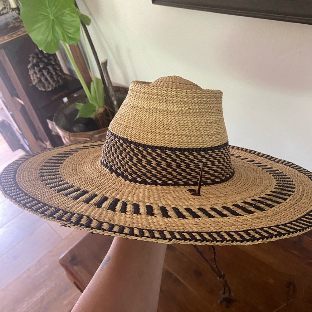 Handmade blogs straw sun hat
